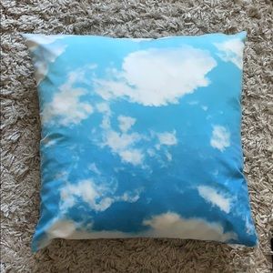 Cloud throw pillow